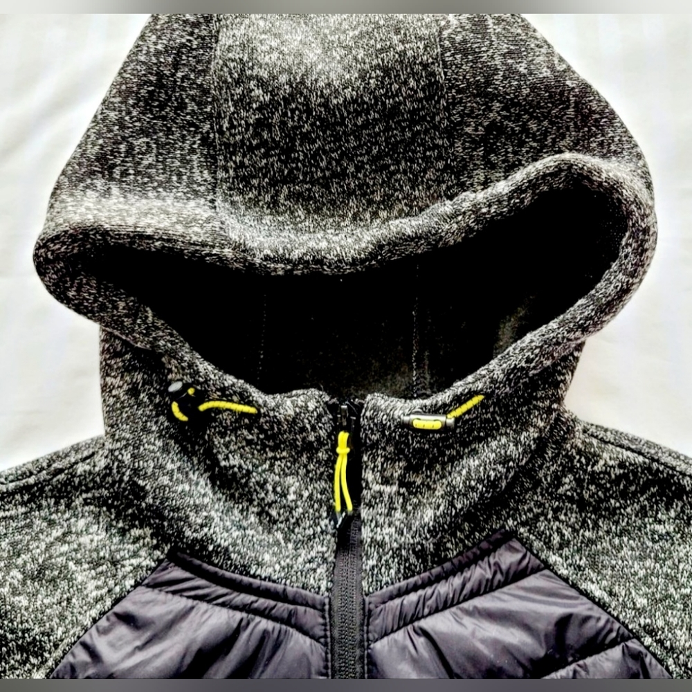 Hfx Performance Mixed Media Active Jacket Knit Sl… - image 6